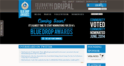 Desktop Screenshot of bluedropawards.org